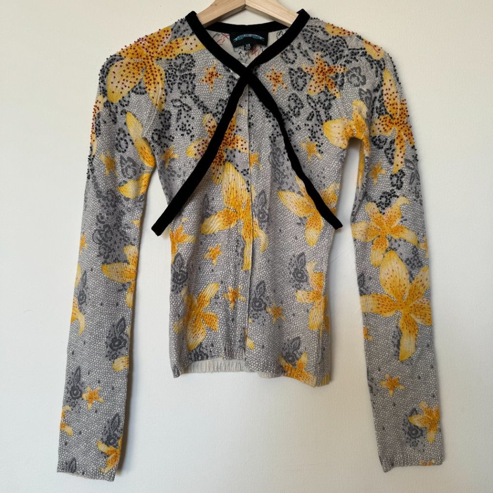 Floral Beaded Sweater ASO Rory Gilmore - Picture 2 of 7